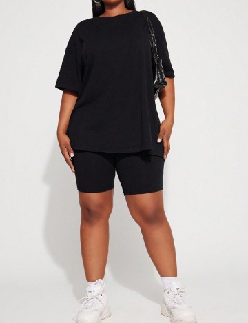 Compleu SHEIN CURVE, negru