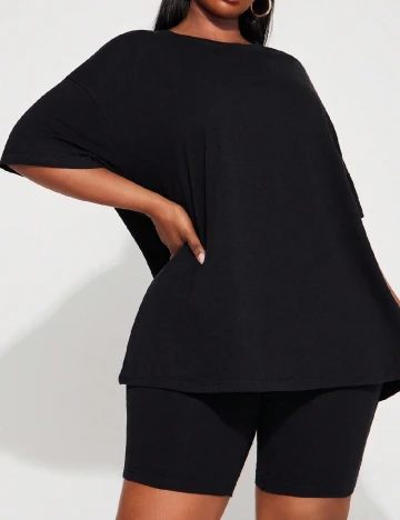 Compleu SHEIN CURVE, negru