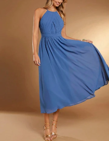 Rochie medie SHEIN, albastru