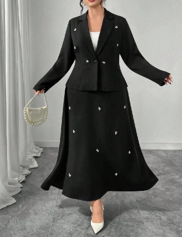 Compleu SHEIN CURVE, negru