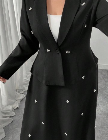 Compleu SHEIN CURVE, negru