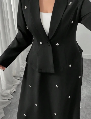 Compleu SHEIN CURVE, negru