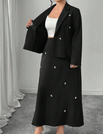 Compleu SHEIN CURVE, negru