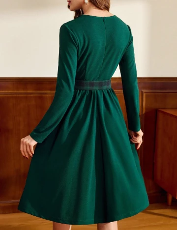 Rochie scurta SHEIN, verde
