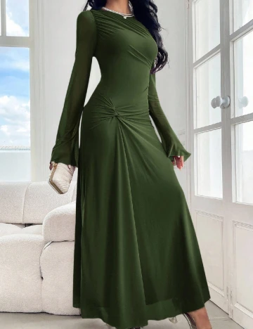 Rochie lunga SHEIN, verde