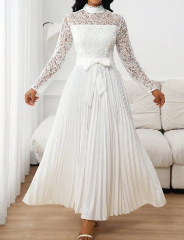 Rochie lunga SHEIN, alb