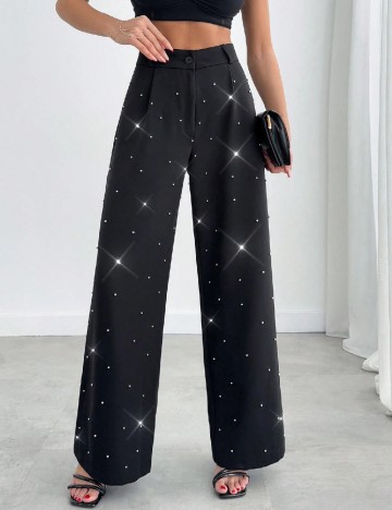 
						Pantaloni SHEIN, negru