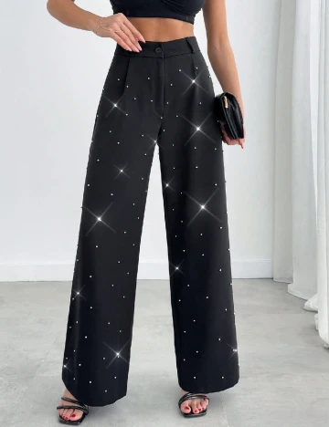 Pantaloni SHEIN, negru