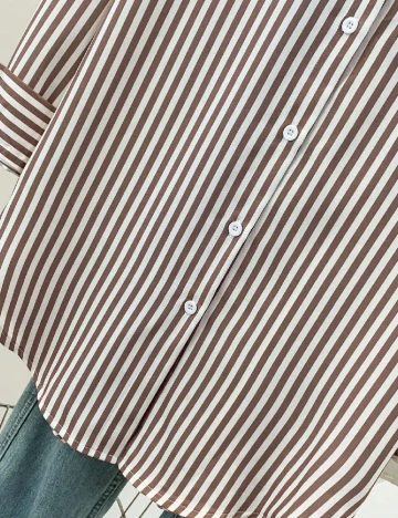 Camasa SHEIN CURVE, maro