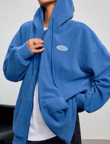 
						Hanorac SHEIN, albastru