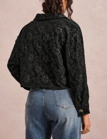 Camasa SHEIN CURVE, negru