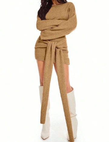 
						Rochie scurta SHEIN, maro