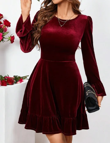 Rochie scurta SHEIN, rosu