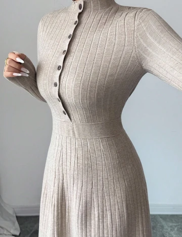 Rochie lunga SHEIN, bej