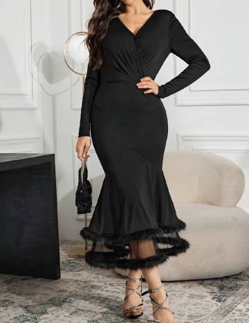 
						Rochie medie SHEIN, negru