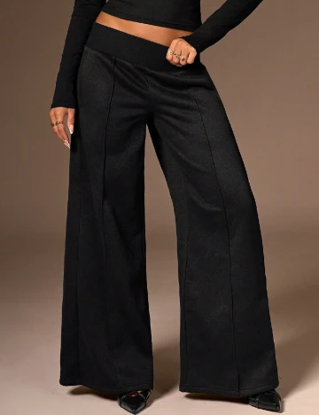 Pantaloni SHEIN, negru