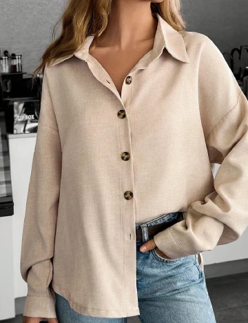 Camasa SHEIN, bej