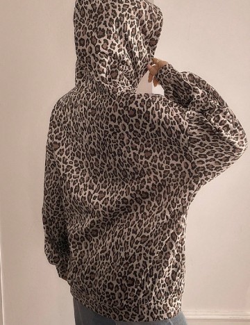 Hanorac SHEIN, animal print