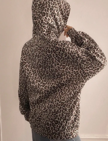 Hanorac SHEIN, animal print