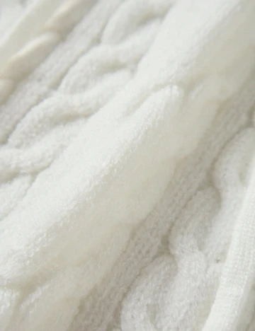 Rochie medie SHEIN, alb