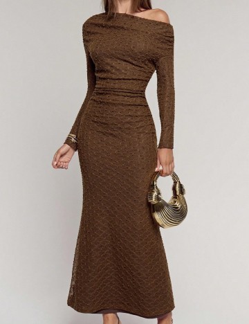 
						Rochie lunga SHEIN, maro