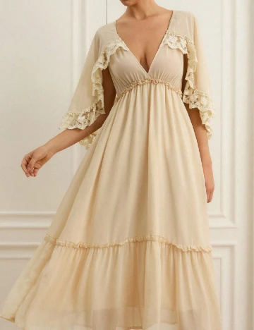 Rochie medie SHEIN, crem