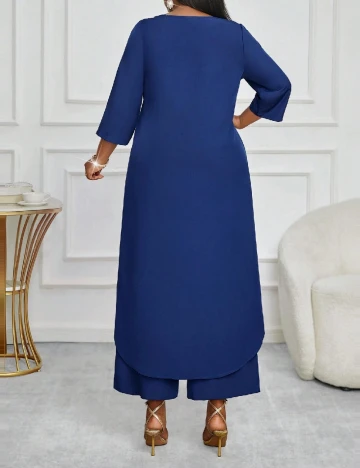 Compleu SHEIN CURVE, bleumarin