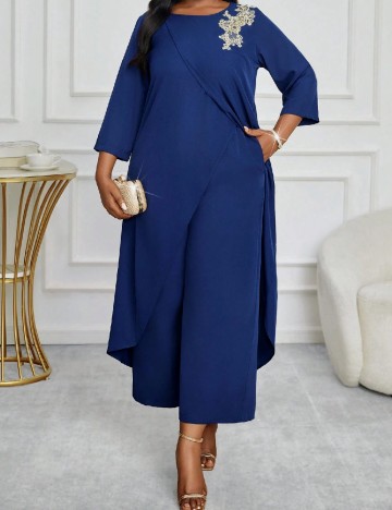 Compleu SHEIN CURVE, bleumarin