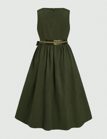 Rochie medie SHEIN CURVE, kaki