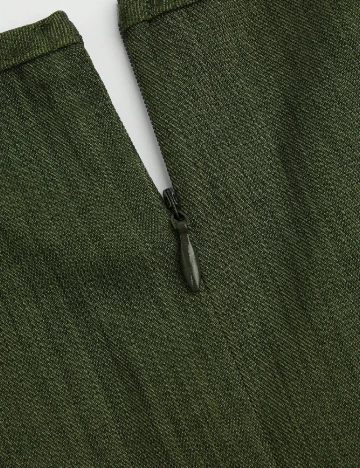 Rochie medie SHEIN CURVE, kaki