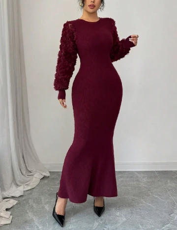 Rochie lunga SHEIN, pruna