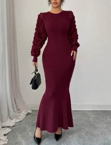 Rochie lunga SHEIN, pruna