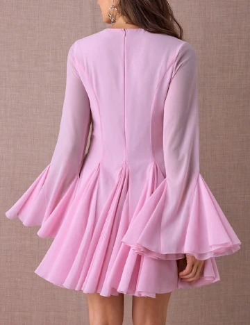 Rochie scurta SHEIN, roz