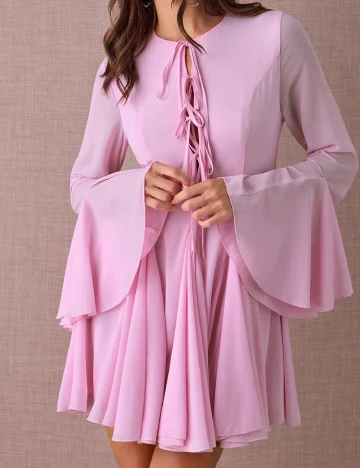 Rochie scurta SHEIN, roz