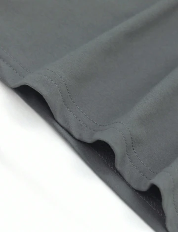 Tricou Oversize SHEIN CURVE, gri