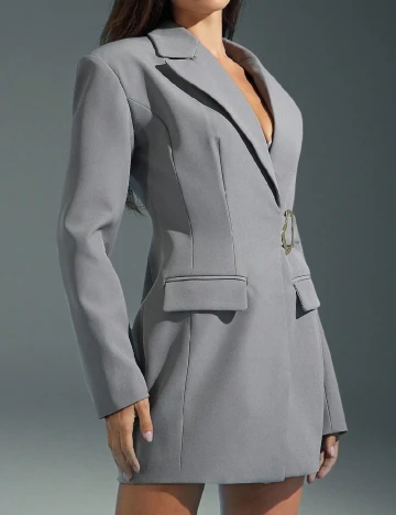 Rochie scurta SHEIN, gri