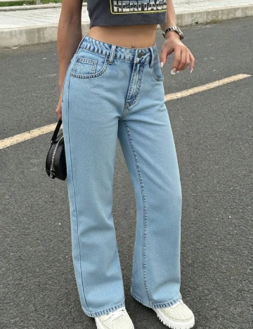 Blugi SHEIN, albastru