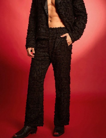 
						Pantaloni SHEIN, negru