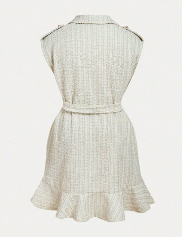 Rochie scurta SHEIN CURVE, bej