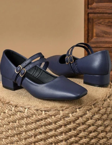 Pantofi SHEIN, bleumarin