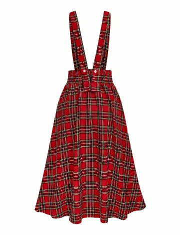 Rochie medie SHEIN CURVE, rosu