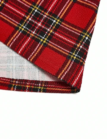 Rochie medie SHEIN CURVE, rosu