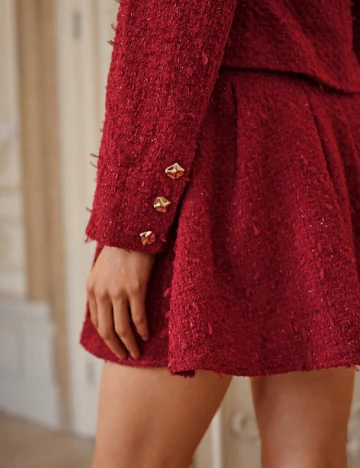 Compleu SHEIN, visiniu