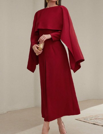 
						Rochie lunga SHEIN, rosu