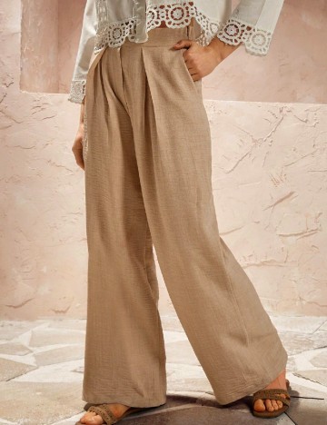 
						Pantaloni SHEIN, maro