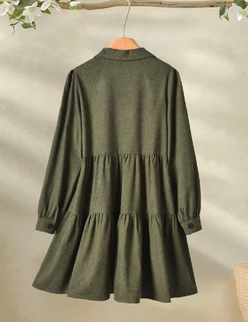 Rochie scurta SHEIN, verde