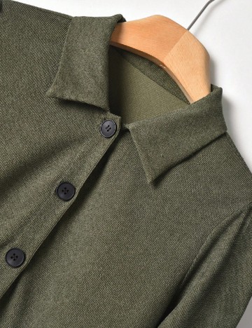 Rochie scurta SHEIN, verde