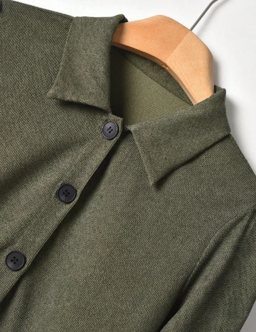 Rochie scurta SHEIN, verde