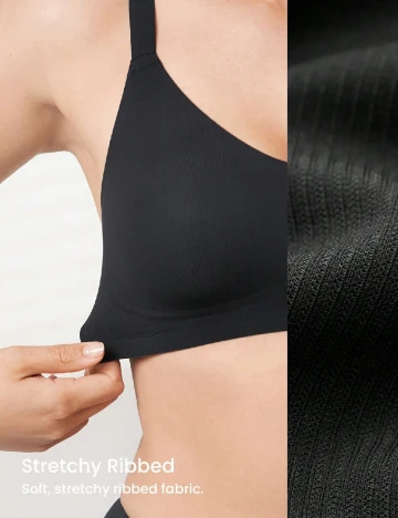 Sutien Luvlette, negru