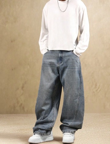 
						Blugi SUMWON, albastru